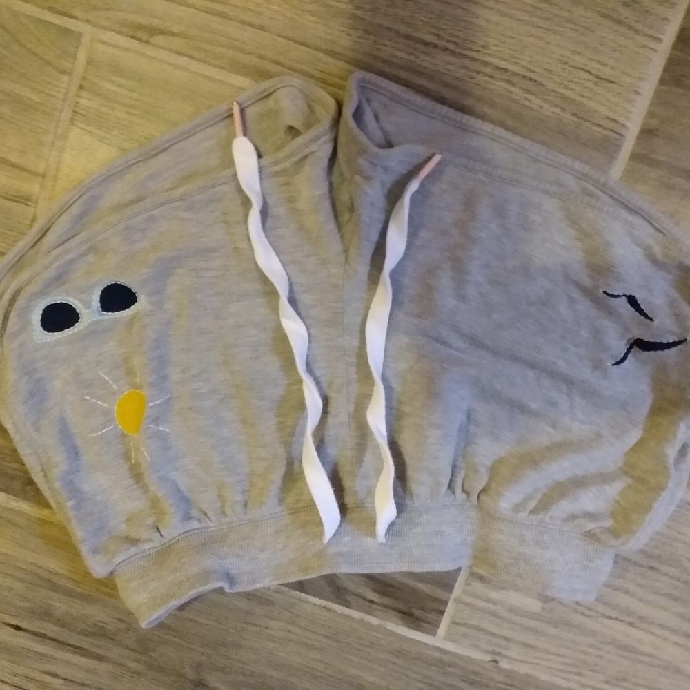 Size S gray sleep shorts